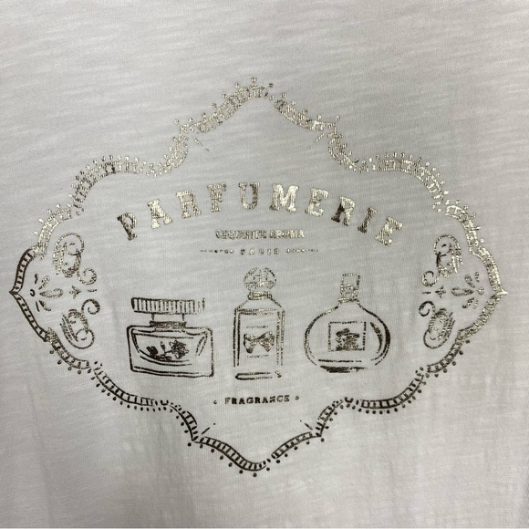 Talbots PUFF SLEEVE CREWNECK TEE - Picture 4 of 9